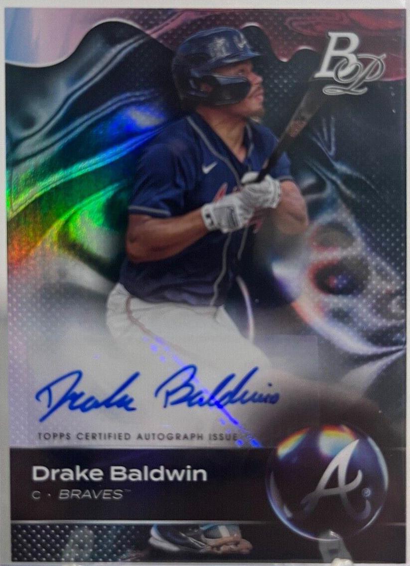 2023 Bowman Platinum Top Prospects Drake Baldwin [Autograph] #TOP-26 card