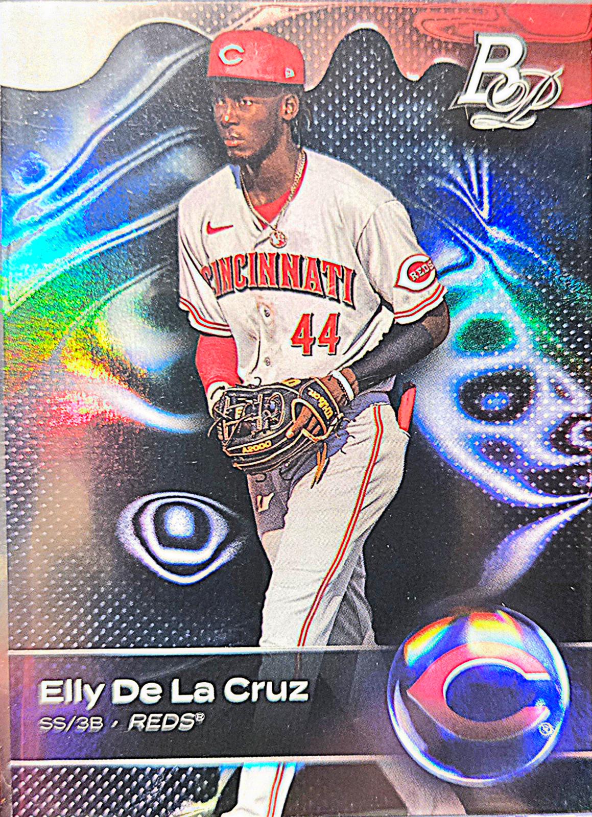 2023 Bowman Platinum Top Prospects Elly De La Cruz #TOP-93 card