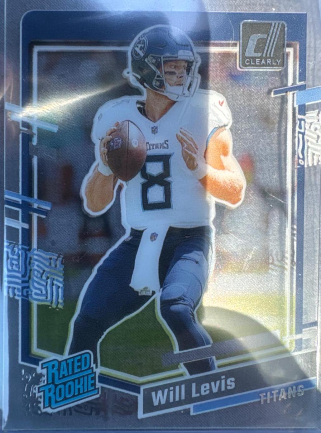 2023 Clearly Donruss Will Levis #94 card