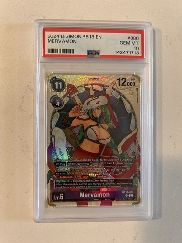2023 Dimensional Phase Mervamon [Premium Heroines Set Foil] #BT11-086 card