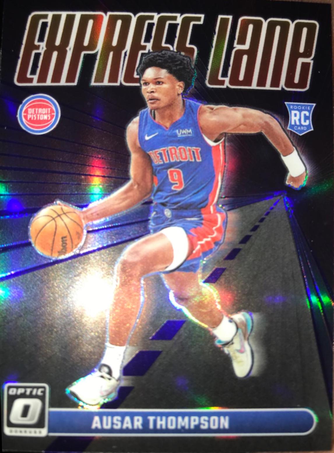 2023 Donruss Optic Express Lane Ausar Thompson  [Purple] #18 card