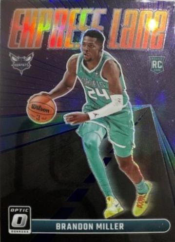 2023 Donruss Optic Express Lane Brandon Miller  [Holo] #3 card