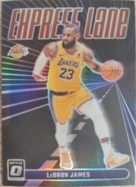 2023 Donruss Optic Express Lane LeBron James  [Holo] #9 card