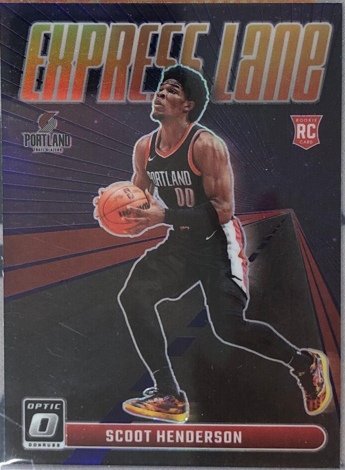 2023 Donruss Optic Express Lane Scoot Henderson  [Purple] #14 card
