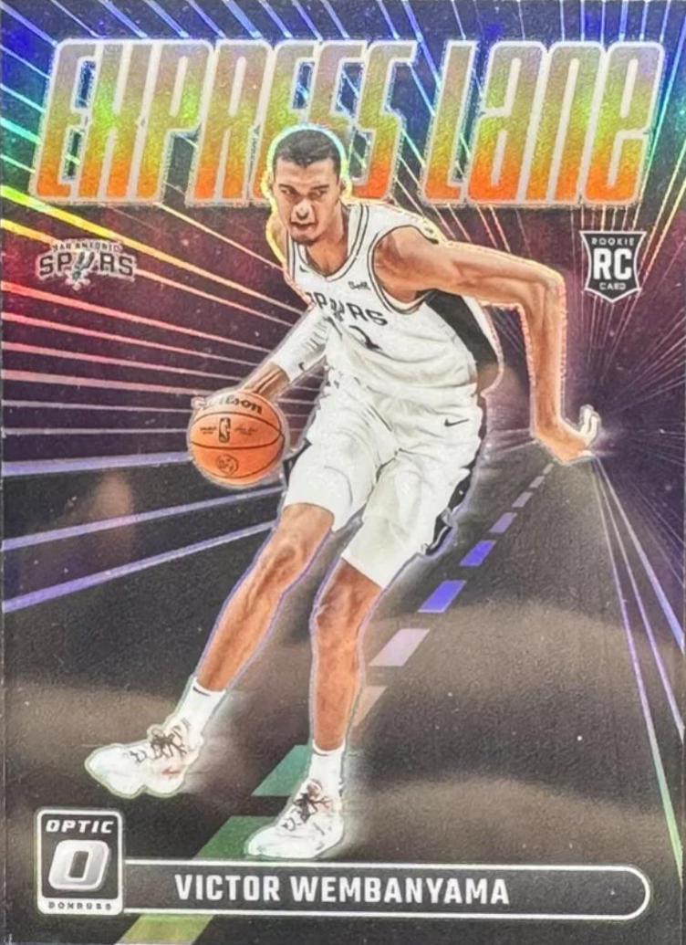 2023 Donruss Optic Express Lane Victor Wembanyama  [Holo] #8 card