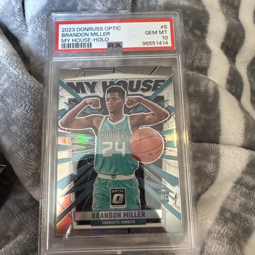 2023 Donruss Optic My House Brandon Miller  [Holo] #5 card