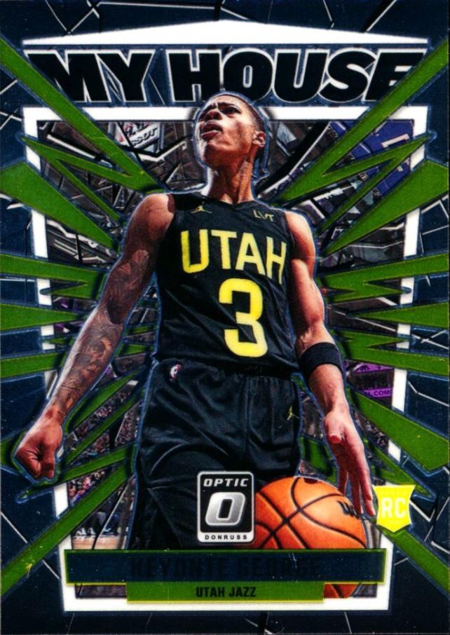 2023 Donruss Optic My House Keyonte George #4 card