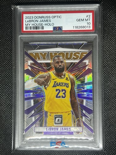 2023 Donruss Optic My House LeBron James  [Holo] #2 card