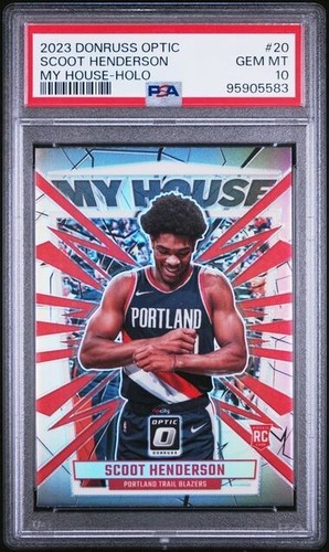 2023 Donruss Optic My House Scoot Henderson  [Holo] #20 card