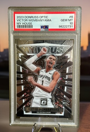 2023 Donruss Optic My House Victor Wembanyama [Silver Prizm] #6 card