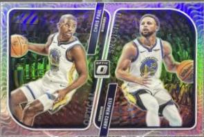 2023 Donruss Optic Optical Illusions Chris Paul / Stephen Curry  [Holo] #5 card