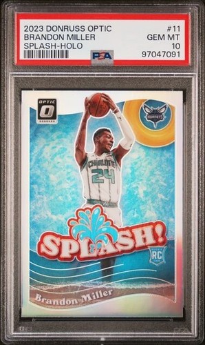 2023 Donruss Optic Splash Brandon Miller  [Holo] #11 card