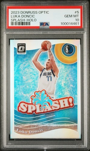 2023 Donruss Optic Splash Luka Doncic  [Holo] #5 card