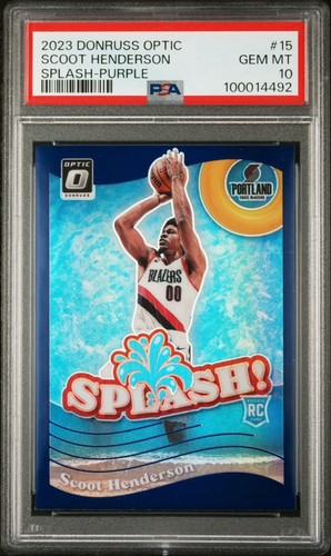 2023 Donruss Optic Splash Scoot Henderson #15 card