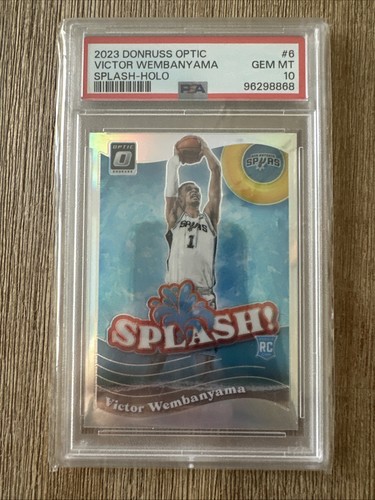 2023 Donruss Optic Splash Victor Wembanyama [Holo] #6 card