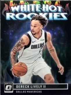 2023 Donruss Optic White Hot Rookies Dereck Lively II  [Purple] #8 card