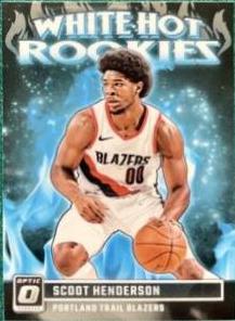 2023 Donruss Optic White Hot Rookies Scoot Henderson #15 card