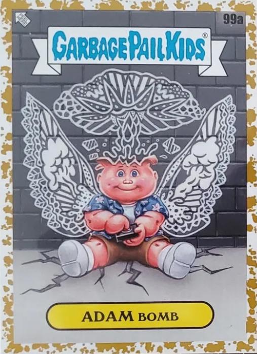 2023 Go on Vacation ADAM Bomb [Gold] #99a card
