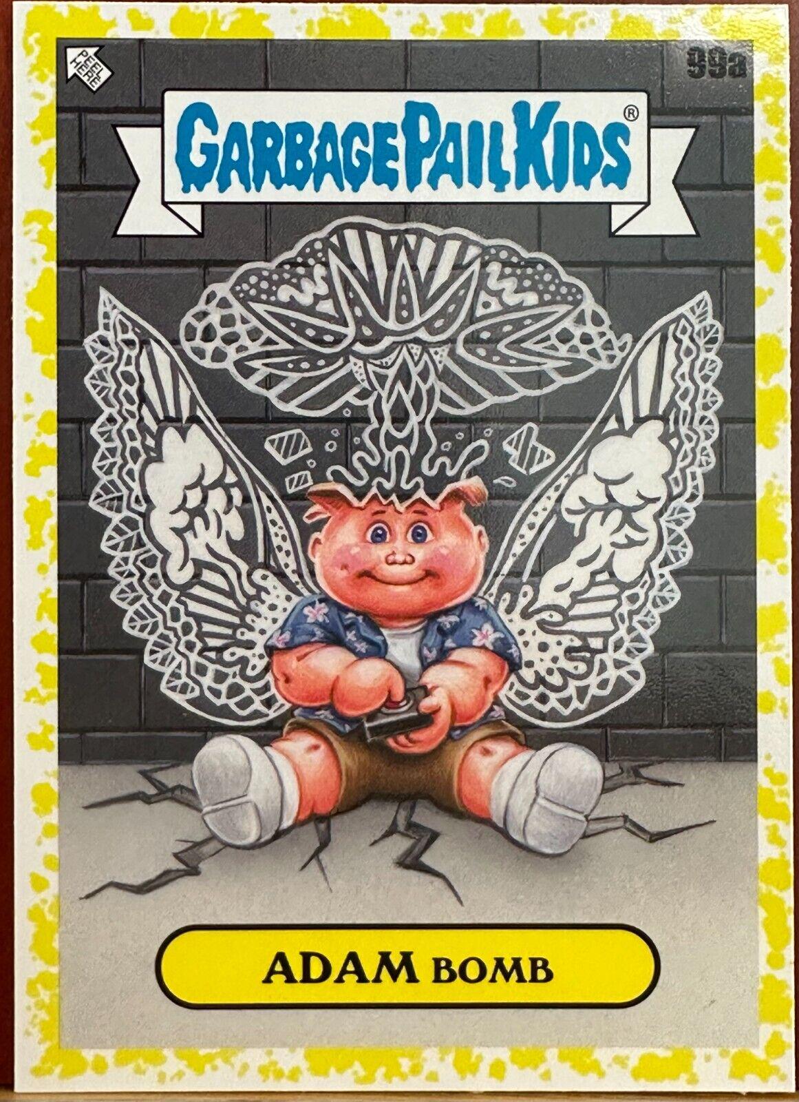 2023 Go on Vacation ADAM Bomb [Yellow] #99a card