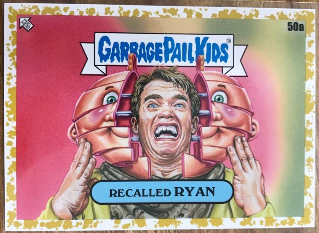 2023 Intergoolactic Mayhem Recalled Ryan [Gold] #50a card