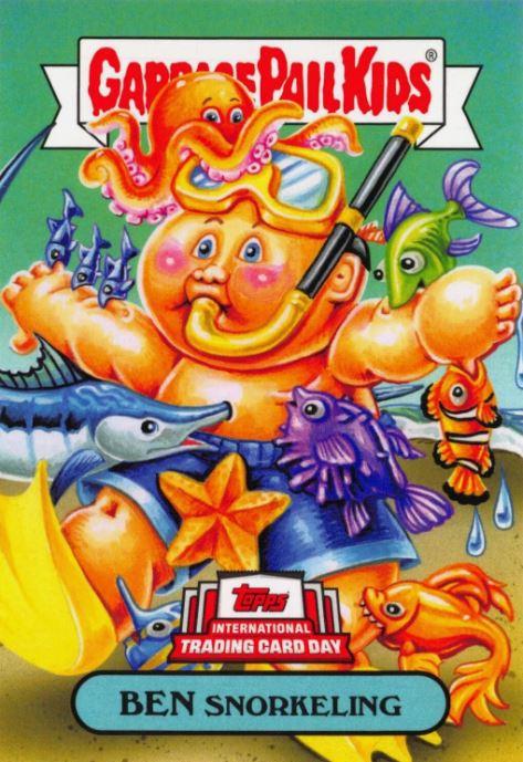 2023 International Trading Card Day BEN Snorkeling #GPK23-15 card