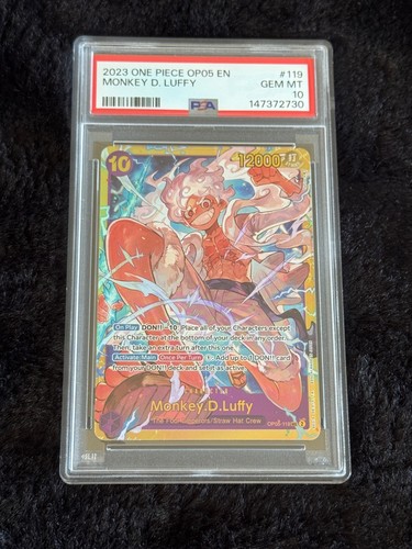2023 Japanese Awakening of the New Era Monkey.D.Luffy #OP05-119 card