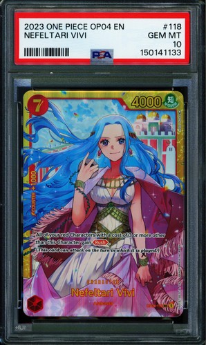 2023 Japanese Kingdoms of Intrigue Nefeltari Vivi #OP04-118 card