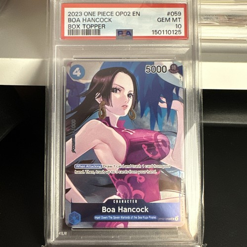 2023 Japanese Paramount War Boa Hancock [Box Topper] #OP02-059 card