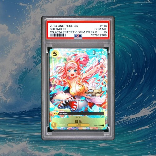 2023 Japanese Pillars of Strength Shirahoshi [Championship 2024] #OP03-116 card