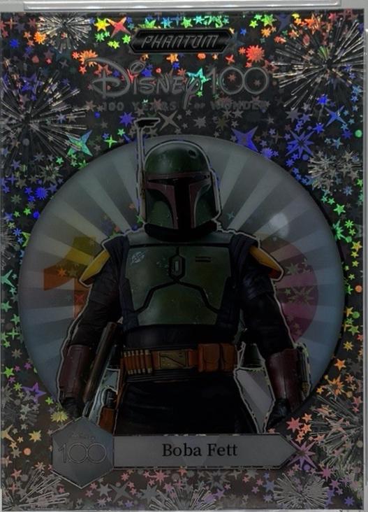 2023 Kakawow Phantom Disney 100 Boba Fett [Fireworks] #16 card