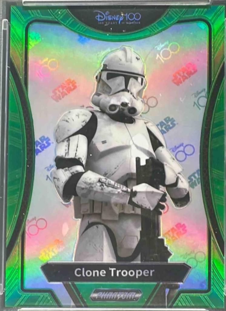 2023 Kakawow Phantom Disney 100 Clone Trooper [Green] #67 card