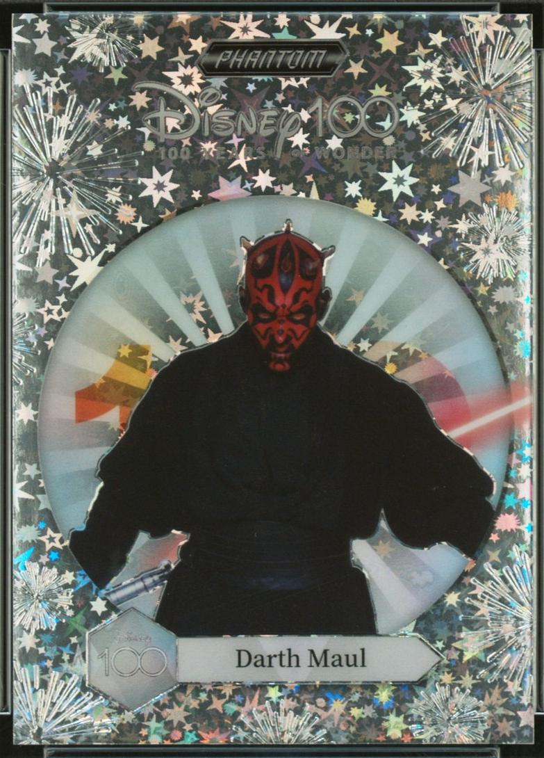 2023 Kakawow Phantom Disney 100 Darth Maul [Fireworks] #24 card