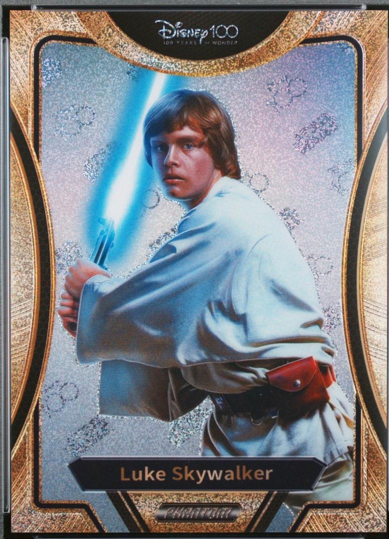 2023 Kakawow Phantom Disney 100 Gold Luke Skywalker #PS-IG-08 card