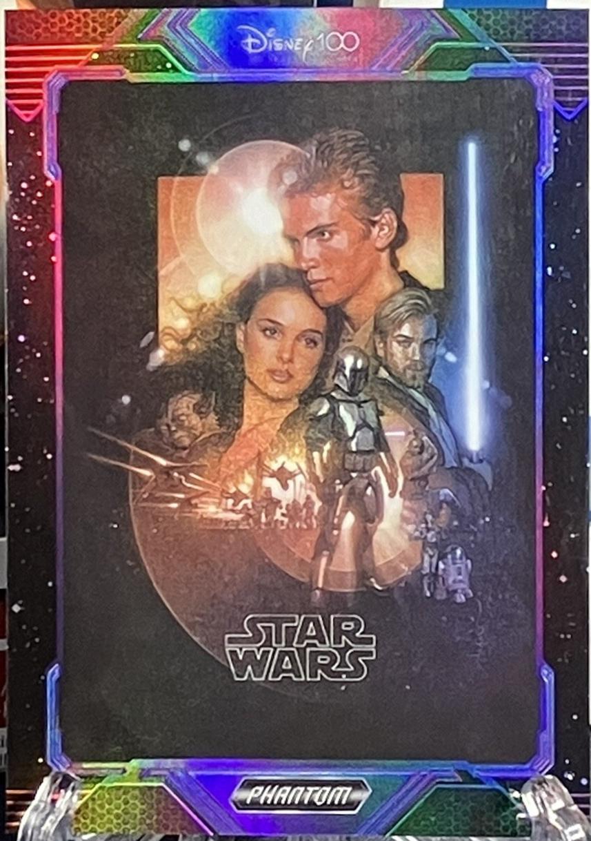 2023 Kakawow Phantom Disney 100 Poster Star Wars: Attack of the Clones #PS-HB-02 card