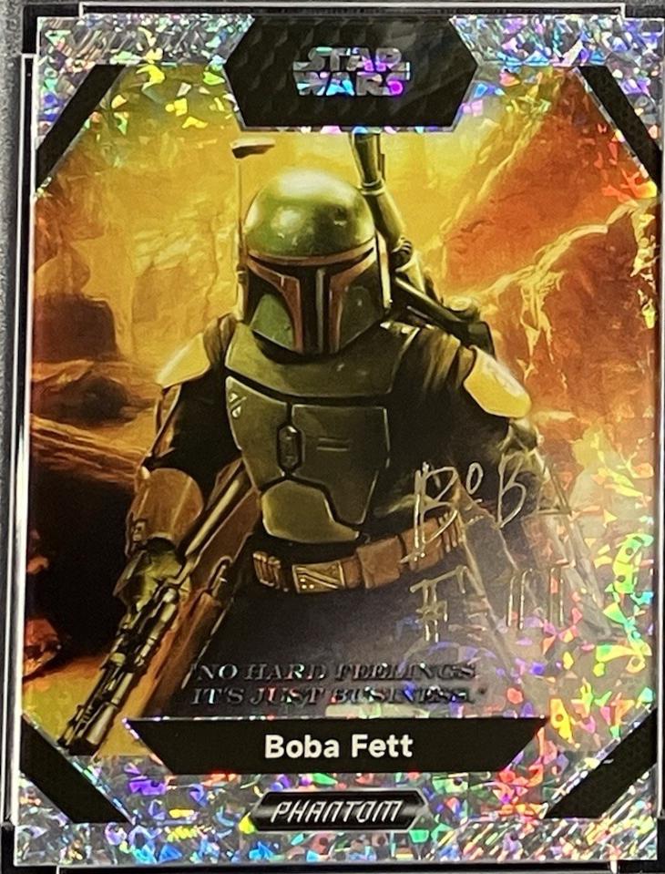 2023 Kakawow Phantom Disney 100 Script Art Boba Fett #PS-SIG-03 card