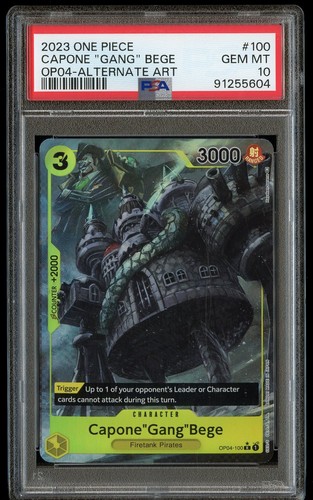 2023 Kingdoms of Intrigue Capone Gang Bege [Alternate Art] #OP04-100 card