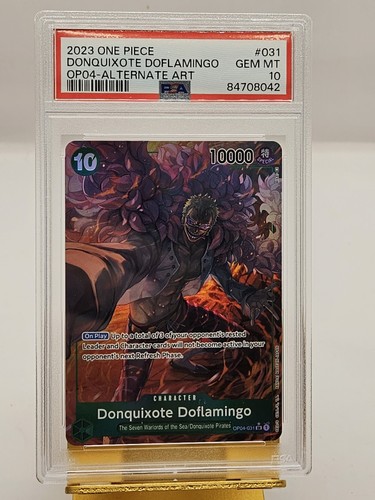 2023 Kingdoms of Intrigue Donquixote Doflamingo [Alternate Art] #OP04-031 card