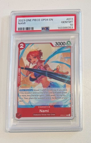 2023 Kingdoms of Intrigue Nami #OP04-011 card