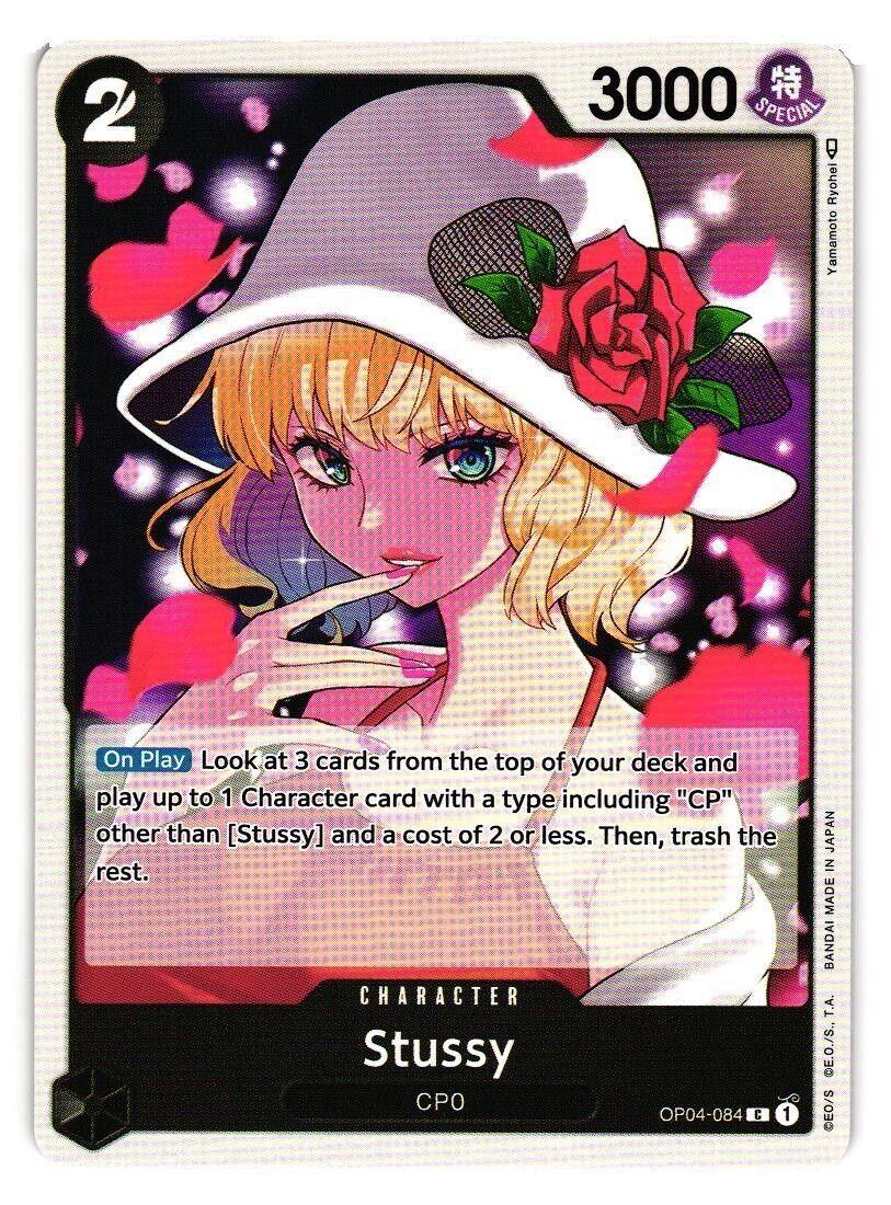 2023 Kingdoms of Intrigue Stussy #OP04-084 card