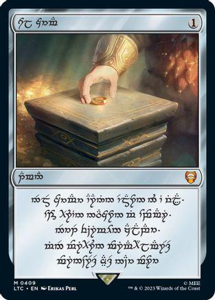 2023 Lord of the Rings Commander Dwarven Sol Ring #409 card
