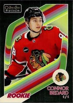 2023 O-Pee-Chee Platinum Retro Connor Bedard #R-100 card