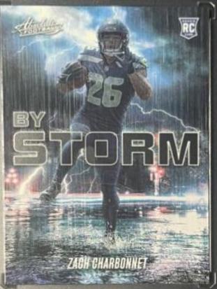 2023 Panini Absolute By Storm Zach Charbonnet #BST-19 card