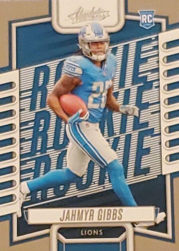 2023 Panini Absolute Jahmyr Gibbs #108 card