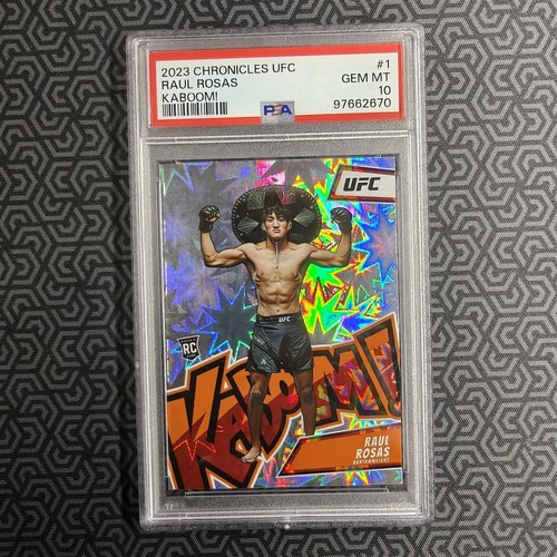2023 Panini Chronicles UFC Kaboom Raul Rosas #1 card