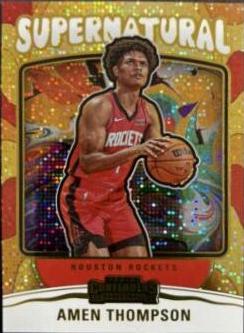 2023 Panini Contenders Supernatural Amen Thompson #7 card