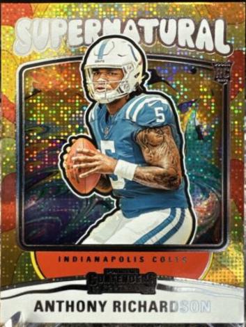 2023 Panini Contenders Supernatural Anthony Richardson #1 card