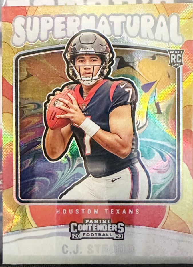 2023 Panini Contenders Supernatural C.J. Stroud [Silver] #4 card