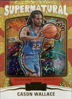2023 Panini Contenders Supernatural Cason Wallace #12 card