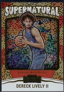 2023 Panini Contenders Supernatural Dereck Lively II #10 card