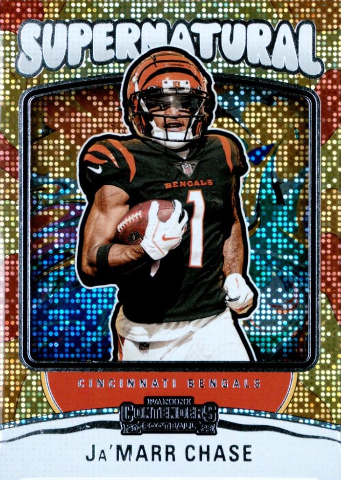2023 Panini Contenders Supernatural Ja'Marr Chase #7 card